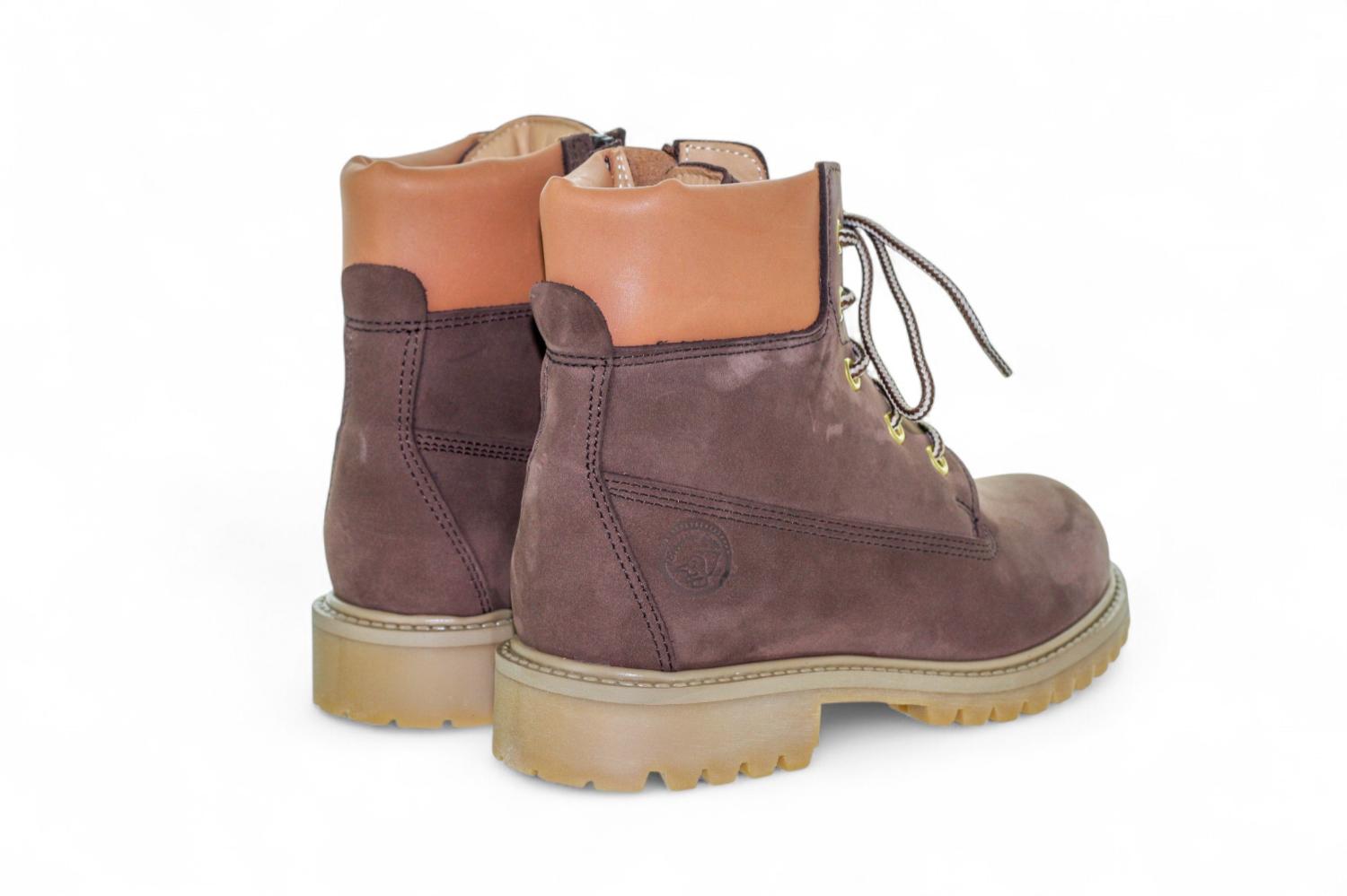 Zecchino D´Oro Veterboot - Zecchino D'oro Kinderschoenen - Bruin | M04-6433 met Rits