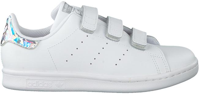 Kinderschoenen Adidas Sneakers Klittenband - Stan Smith Zilver Meisjes -  Adidas zilver | Maxime Schoenen