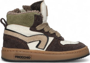Pinocchio Sneaker - Pinocchio By Hip Kinderschoenen - Bruin | P1803