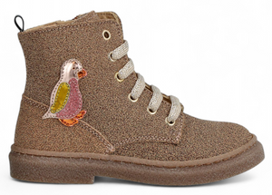 Stones & Bones Veterboot - Stones & Bones Kinderschoenen - Naturel | Pamy 5416 Glitter Camel