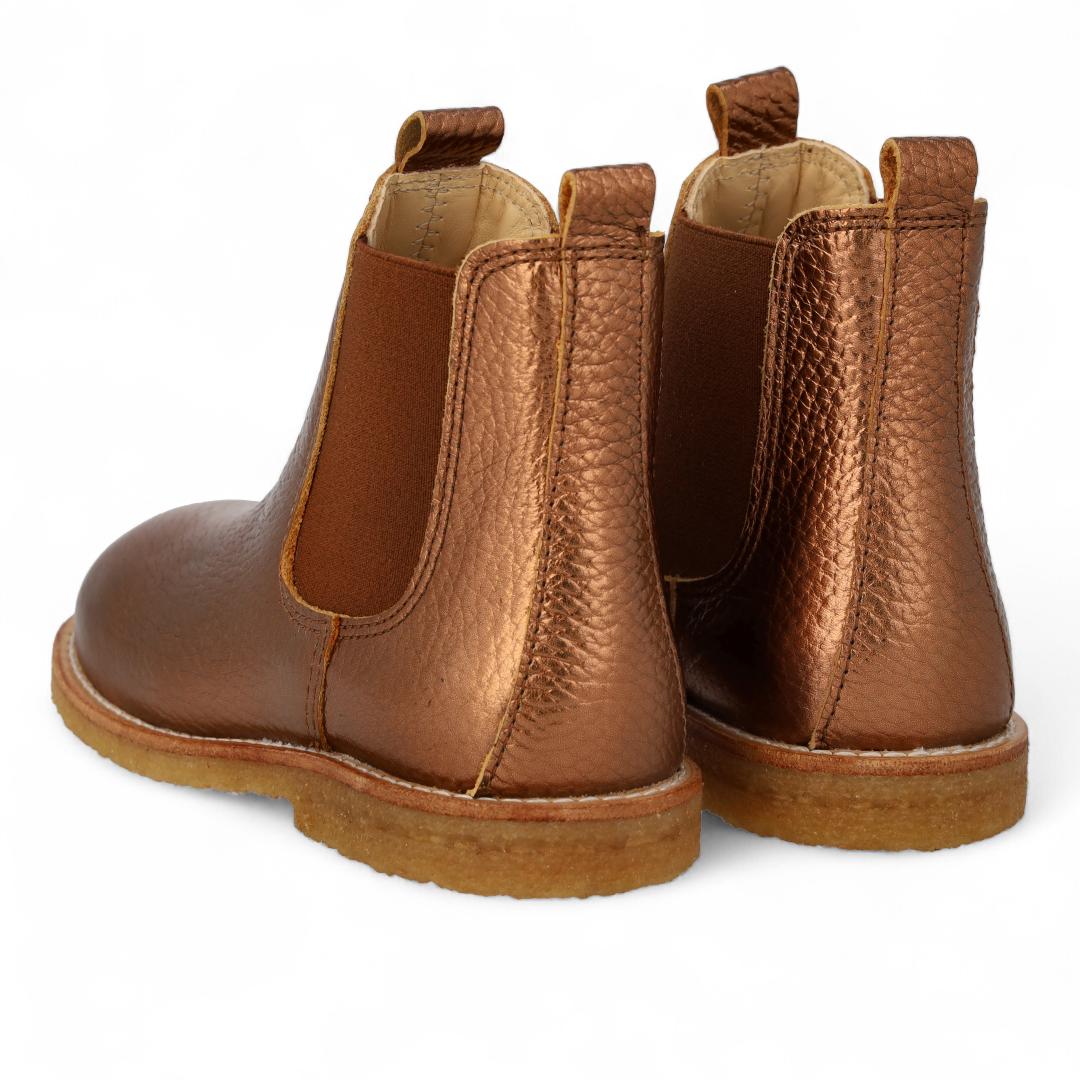 Angulus Laars - Angulus Kinderschoenen - Brons | Chunky Chelsea Boot