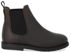 Angulus Laars - Angulus Kinderschoenen - Bruin | Chelsea boot with Logo tape