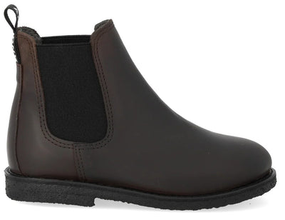 Angulus Laars - Angulus Kinderschoenen - Bruin | Chelsea boot with Logo tape