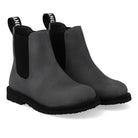 Angulus Laars - Angulus Kinderschoenen - Grijs | Chelsea boot with Logo tape