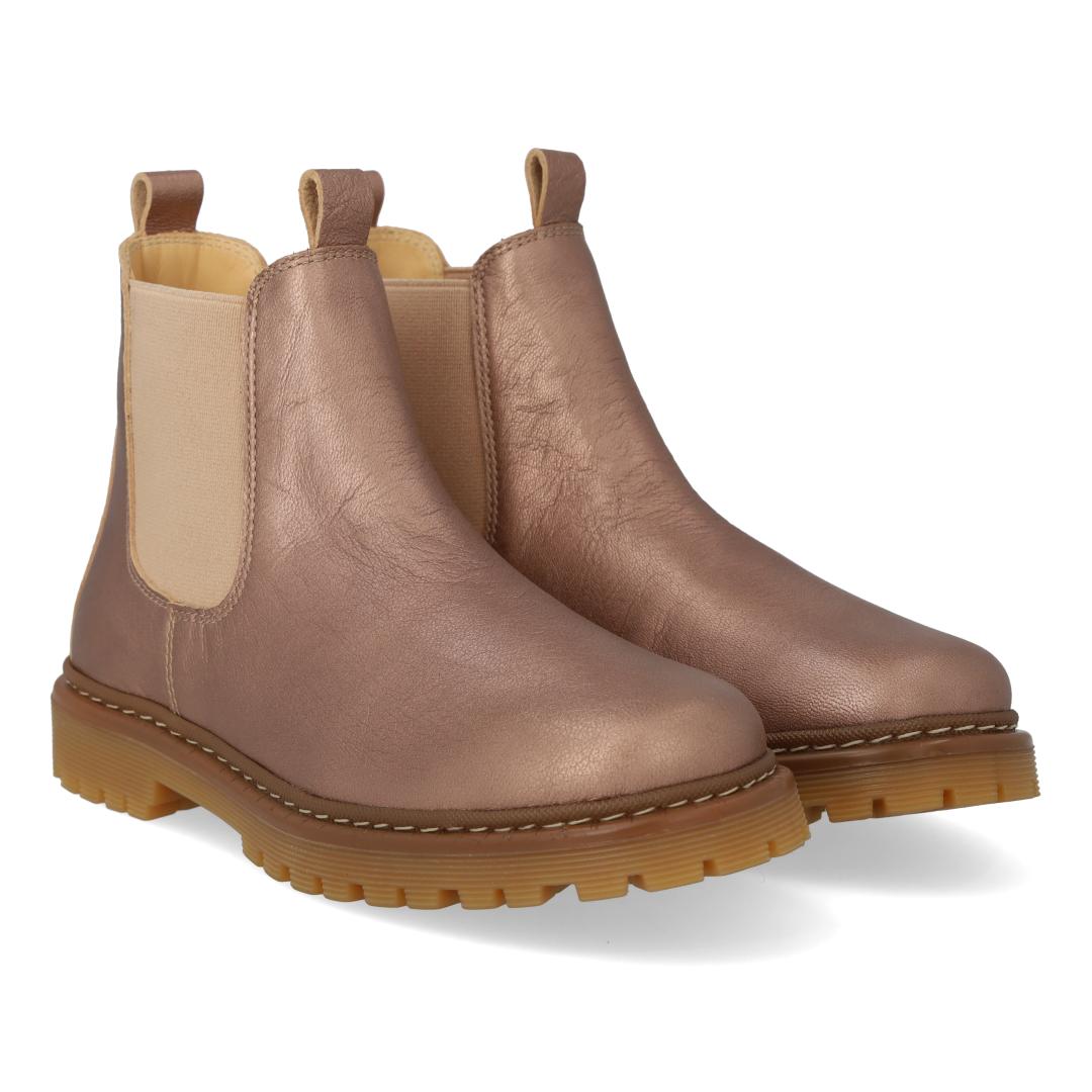 Angulus Laars - Angulus Kinderschoenen - Roze | Chunky - Chelsea Boot on track sole
