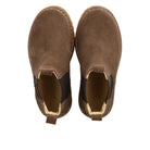 Angulus Laars - Angulus Kinderschoenen - Taupe | Chunky - Chelsea Boot on track sole