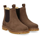 Angulus Laars - Angulus Kinderschoenen - Taupe | Chunky - Chelsea Boot on track sole