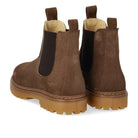 Angulus Laars - Angulus Kinderschoenen - Taupe | Chunky - Chelsea Boot on track sole