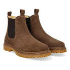 Angulus Laars - Angulus Kinderschoenen - Taupe | Chunky - Chelsea Boot on track sole