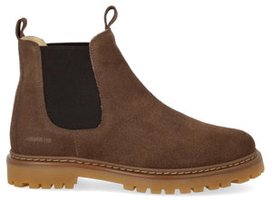 Angulus Laars - Angulus Kinderschoenen - Taupe | Chunky - Chelsea Boot on track sole