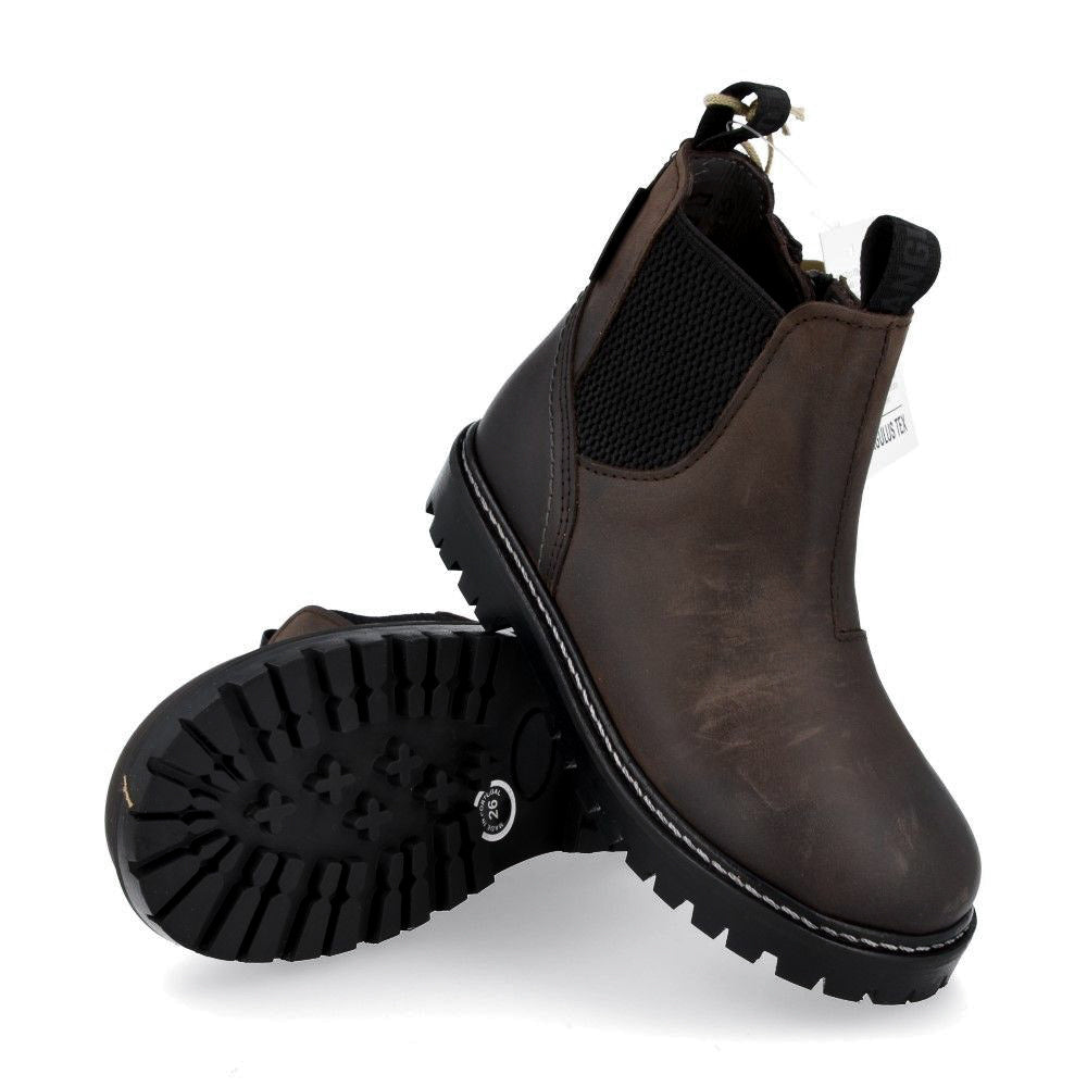 Angulus Laars Waterproof - Angulus Kinderschoenen - Zwart | Tex Boot - Gevet Leder