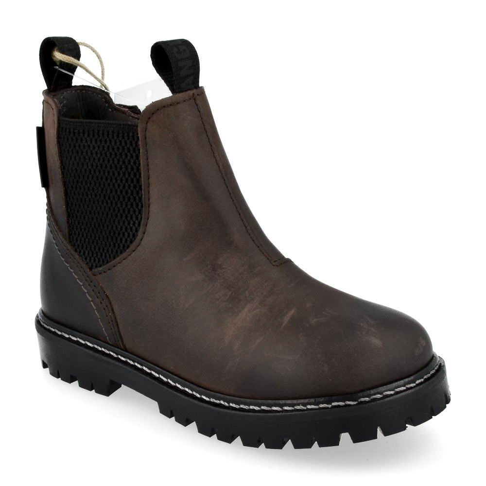 Angulus Laars Waterproof - Angulus Kinderschoenen - Zwart | Tex Boot - Gevet Leder