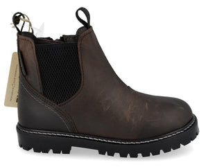 Angulus Laars Waterproof - Angulus Kinderschoenen - Zwart | Tex Boot - Gevet Leder