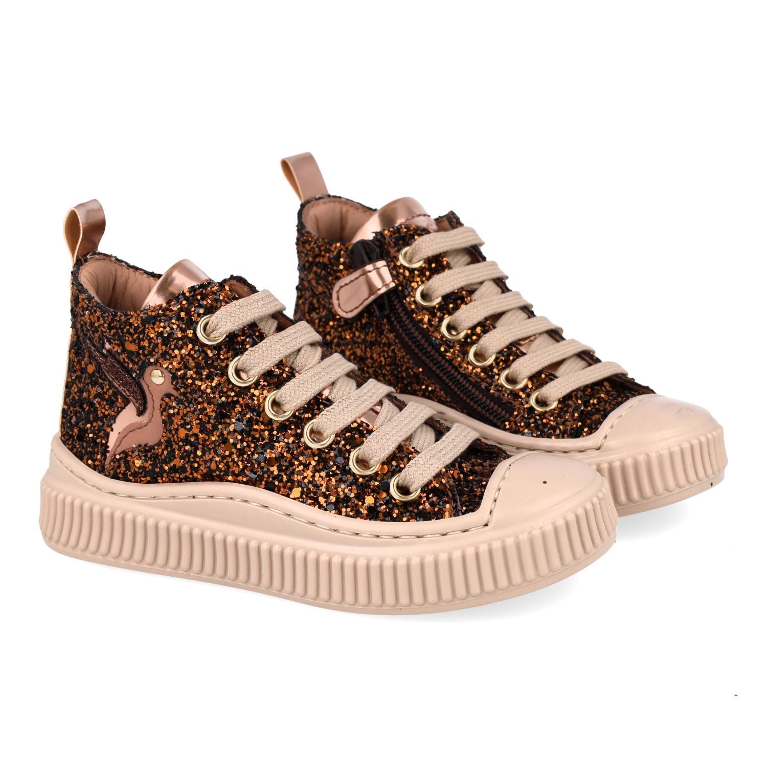 Bana & Co Sneaker - Bana & Co Kinderschoenen - Brons | 36232045