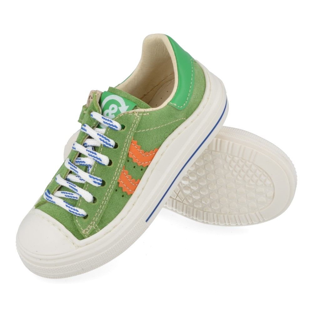 Bana & Co Sneaker - Bana & Co Kinderschoenen - Groen | 25132530