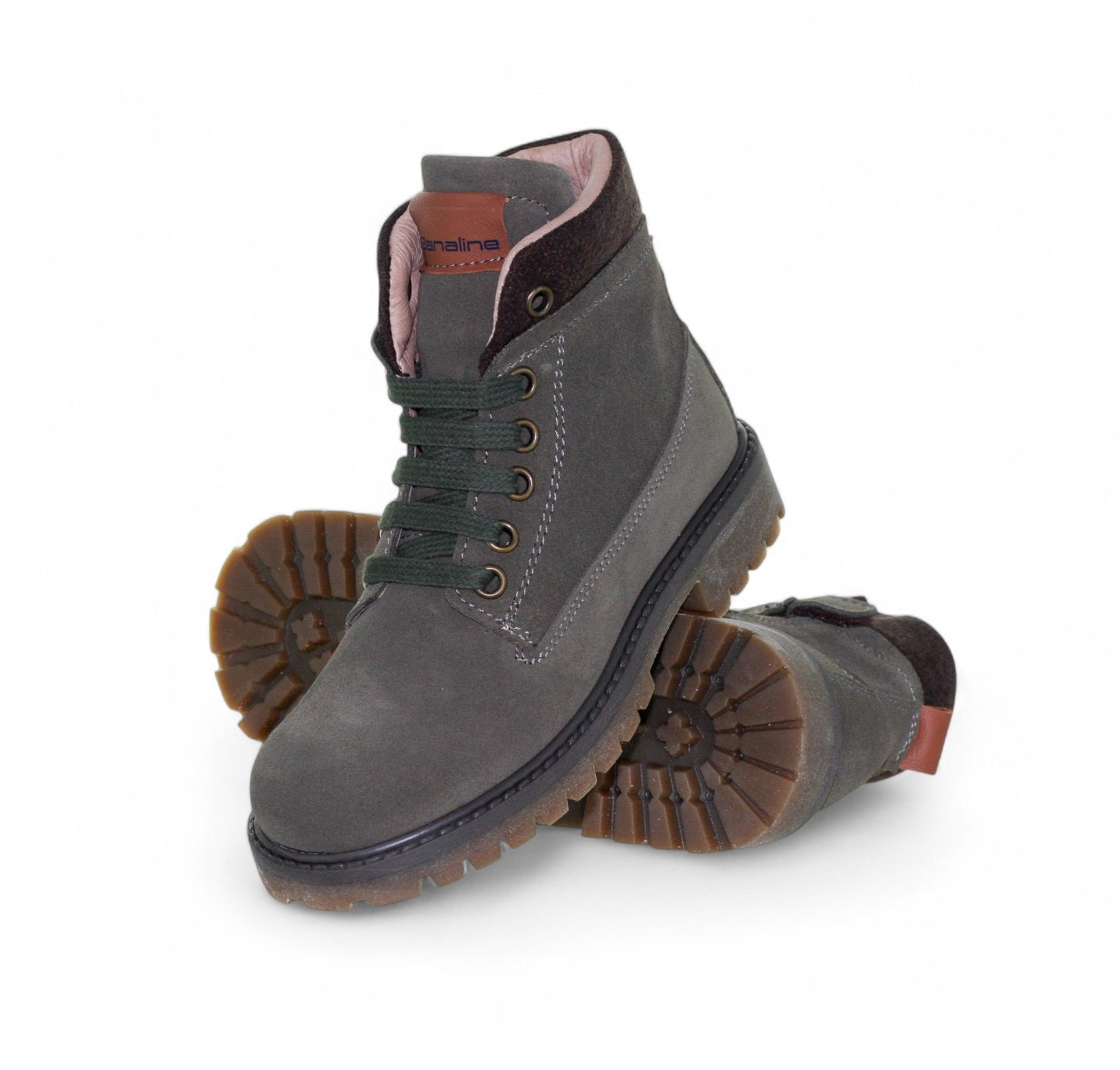 Banaline Veterboot - Banaline Kinderschoenen - Groen | 2522506