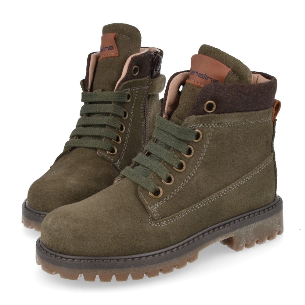 Banaline Veterboot - Banaline Kinderschoenen - Groen | 2522506