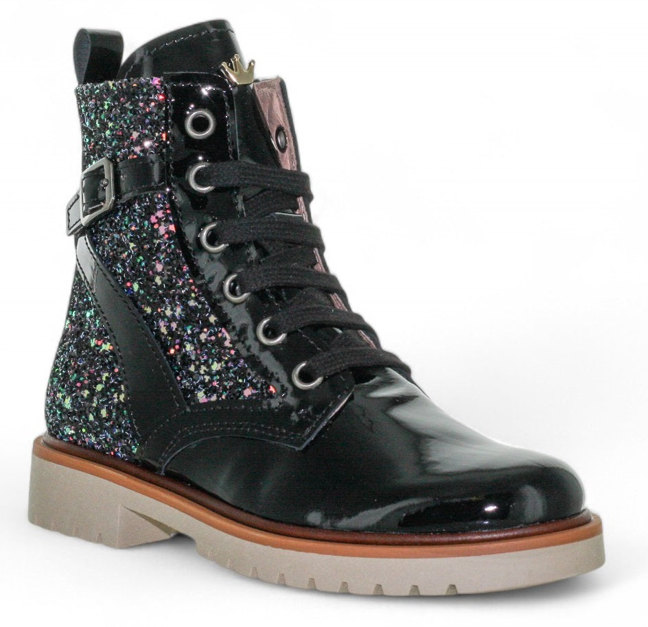 Banaline Veterboot - Banaline Kinderschoenen - Zwart | 25222070 Vernice nero