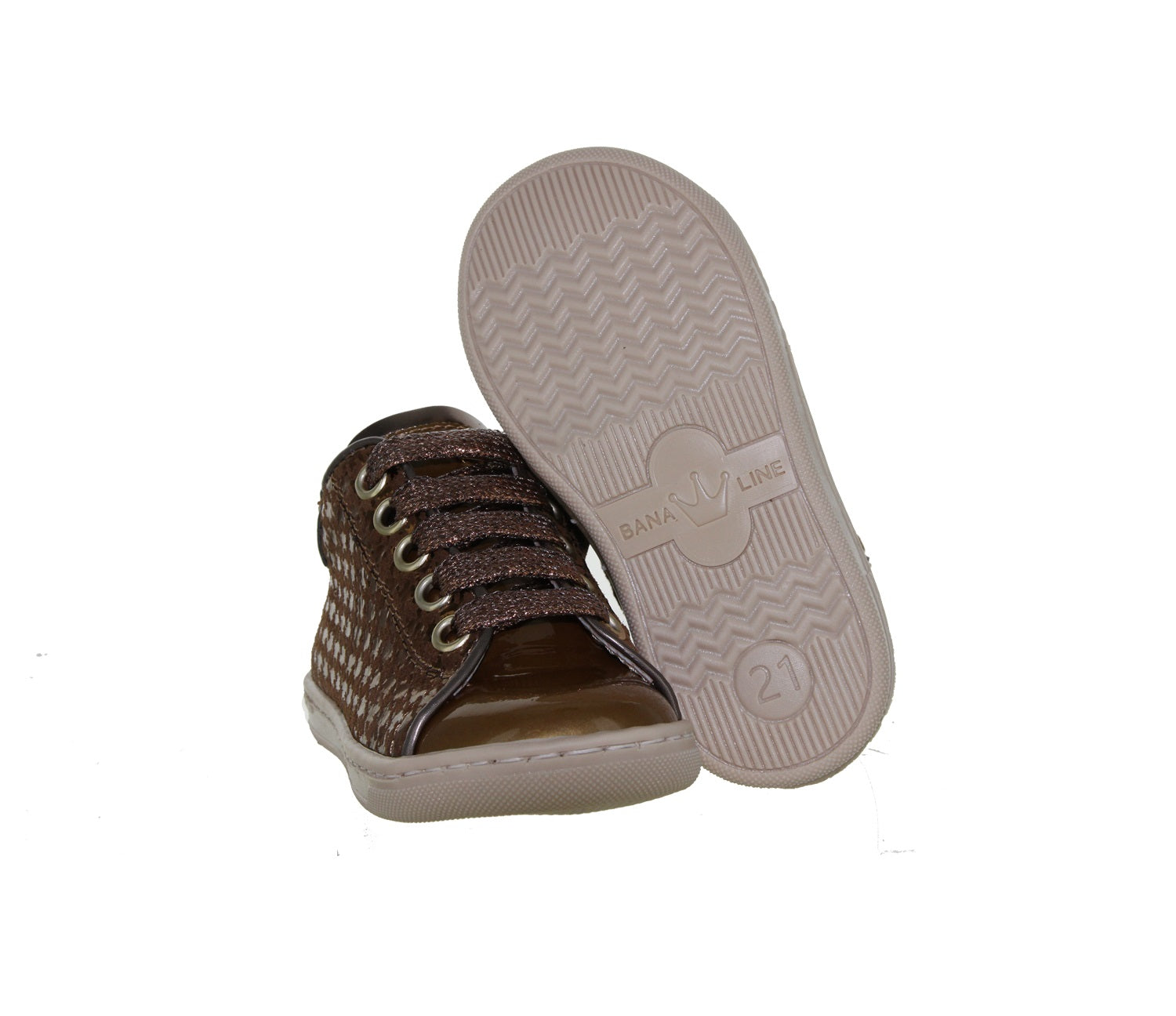 Banaline Veterschoen - Banaline Kinderschoenen | 21222135 Cognac Meisjes