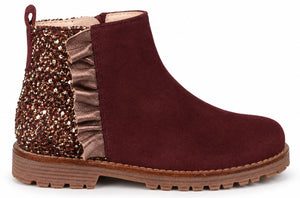 Beberlis Laarsje - Beberlis Kinderschoenen - Bordaux | 25649