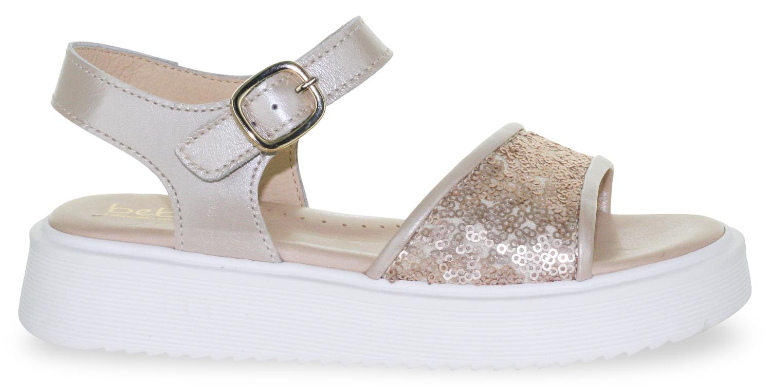 Beberlis Sandaal - Beberlis Kinderschoenen - Goud | 25118-A.jpg