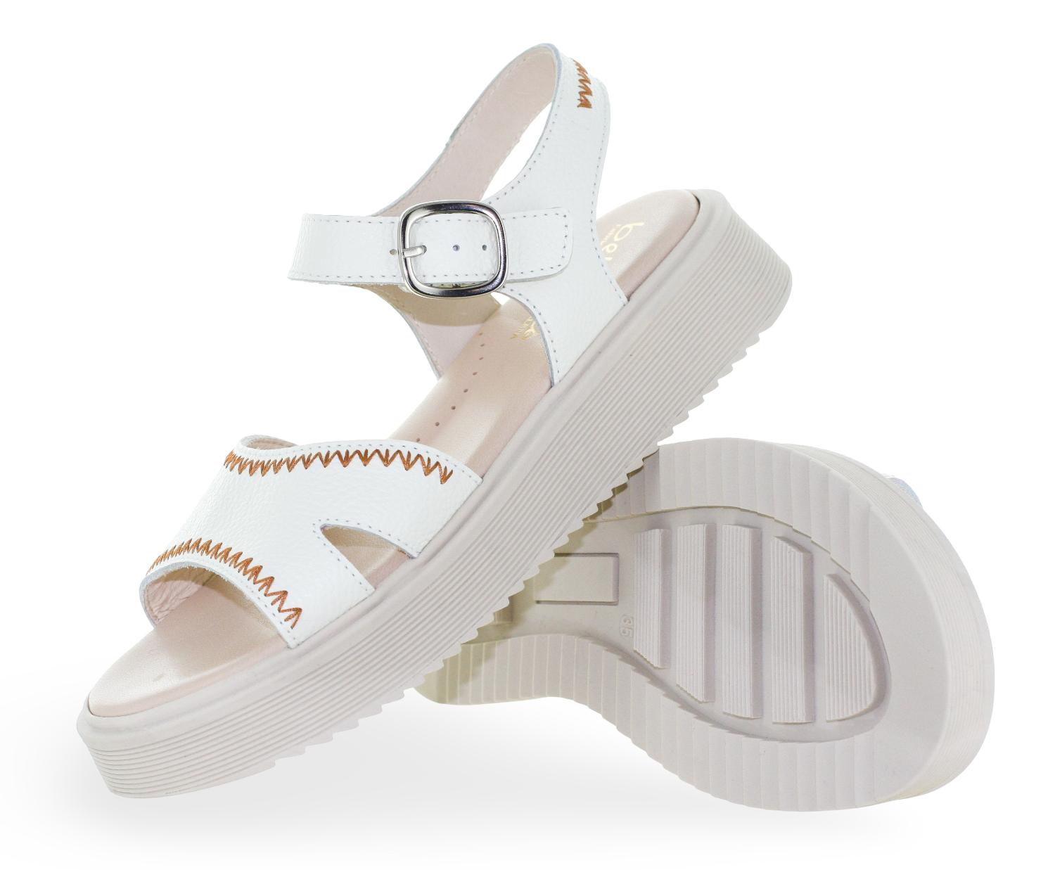 Beberlis Sandaal - Beberlis Kinderschoenen - Wit | 25124