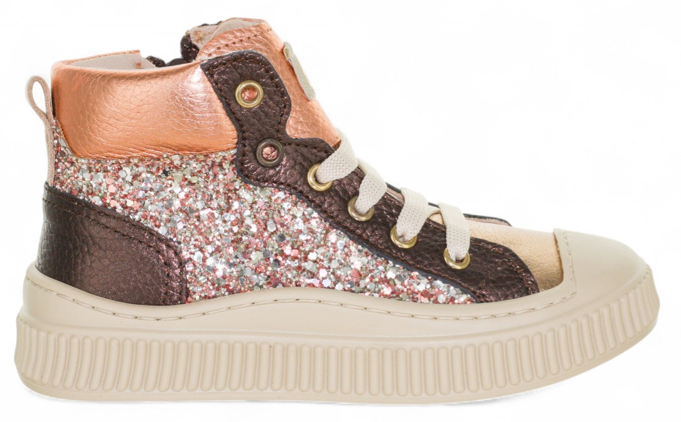 Beberlis Sneaker - Beberlis Kinderschoenen - Brons | 24271