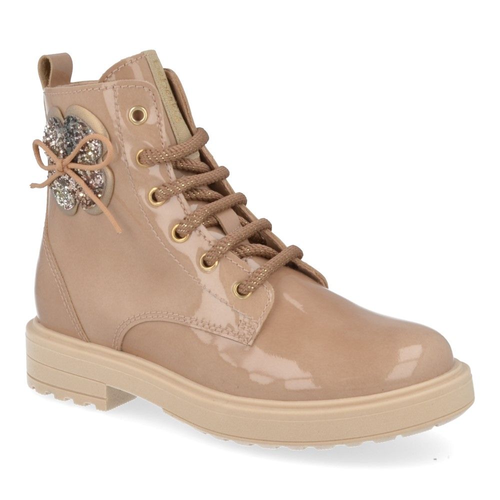 Beberlis Veterboot - Beberlis Kinderschoenen - Beige | 24209-W25