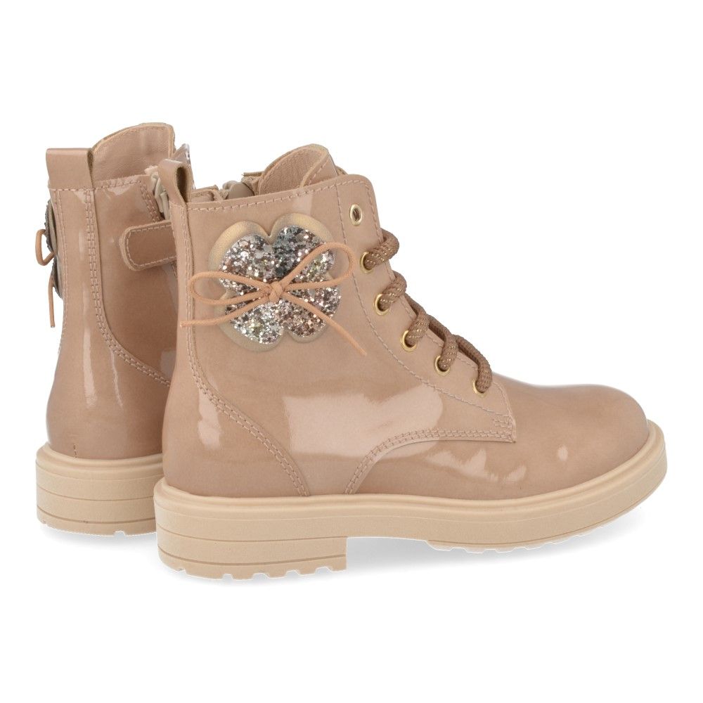 Beberlis Veterboot - Beberlis Kinderschoenen - Beige | 24209-W25