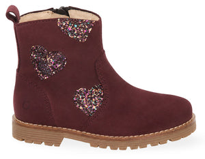 Beberlis Veterboot - Beberlis Kinderschoenen - Bordaux | 24742