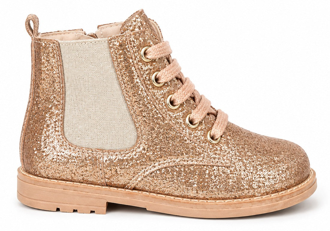 Beberlis Veterboot - Beberlis Kinderschoenen - Goud | 25693