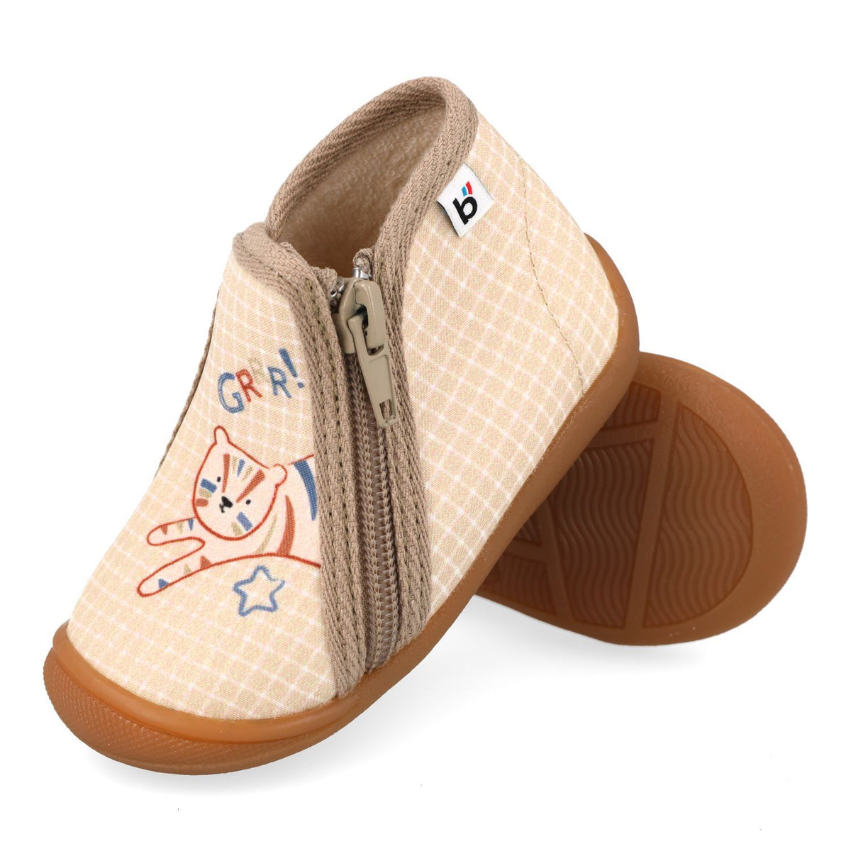 Bellamy Pantoffel - Bellamy Kinderschoenen - Beige | Libelle