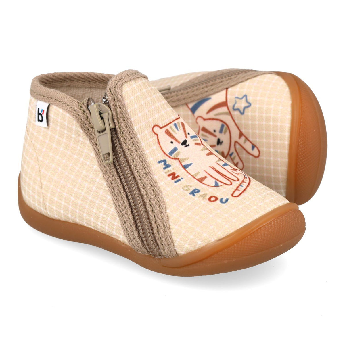 Bellamy Pantoffel - Bellamy Kinderschoenen - Beige | Libelle