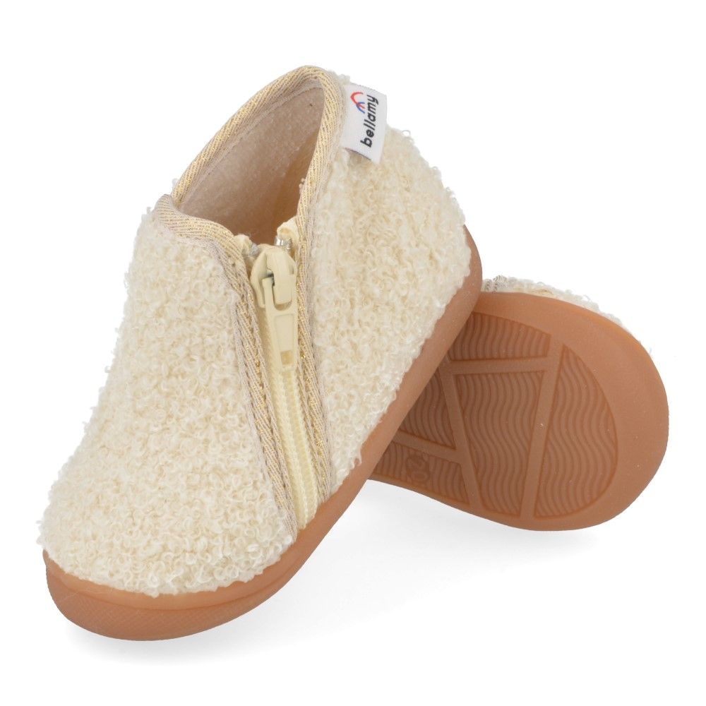 Bellamy Pantoffel - Bellamy Kinderschoenen - Beige | Pili