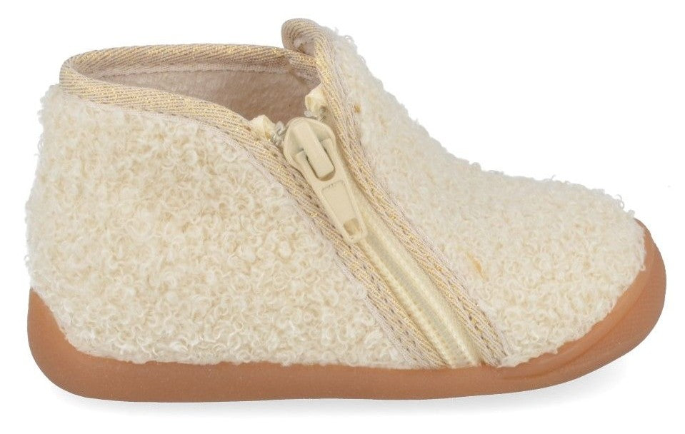 Bellamy Pantoffel - Bellamy Kinderschoenen - Beige | Pili