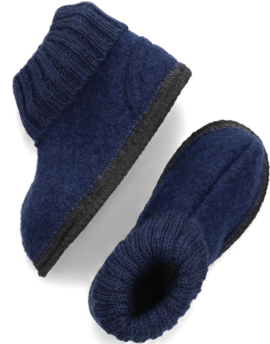 Bergstein Pantoffel - Bergstein Kinderschoenen - Blauw | Cozy