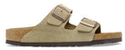 Birkenstock Slipper - Birkenstock Damesschoenen - Taupe | Arizona Suede Leather