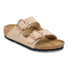 Birkenstock Slipper - Birkenstock Kinderschoenen - Beige | Arizona Flower Buckle
