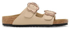Birkenstock Slipper - Birkenstock Kinderschoenen - Beige | Arizona Flower Buckle