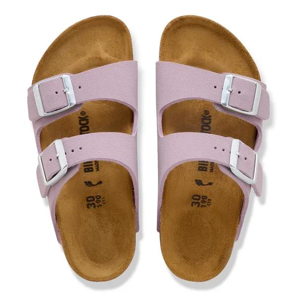 Birkenstock Slipper - Birkenstock Kinderschoenen - Paars | Arizona Flor Nubuck