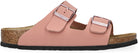 Birkenstock Slipper - Birkenstock Kinderschoenen - Roze | Arizona Flor Nubuck