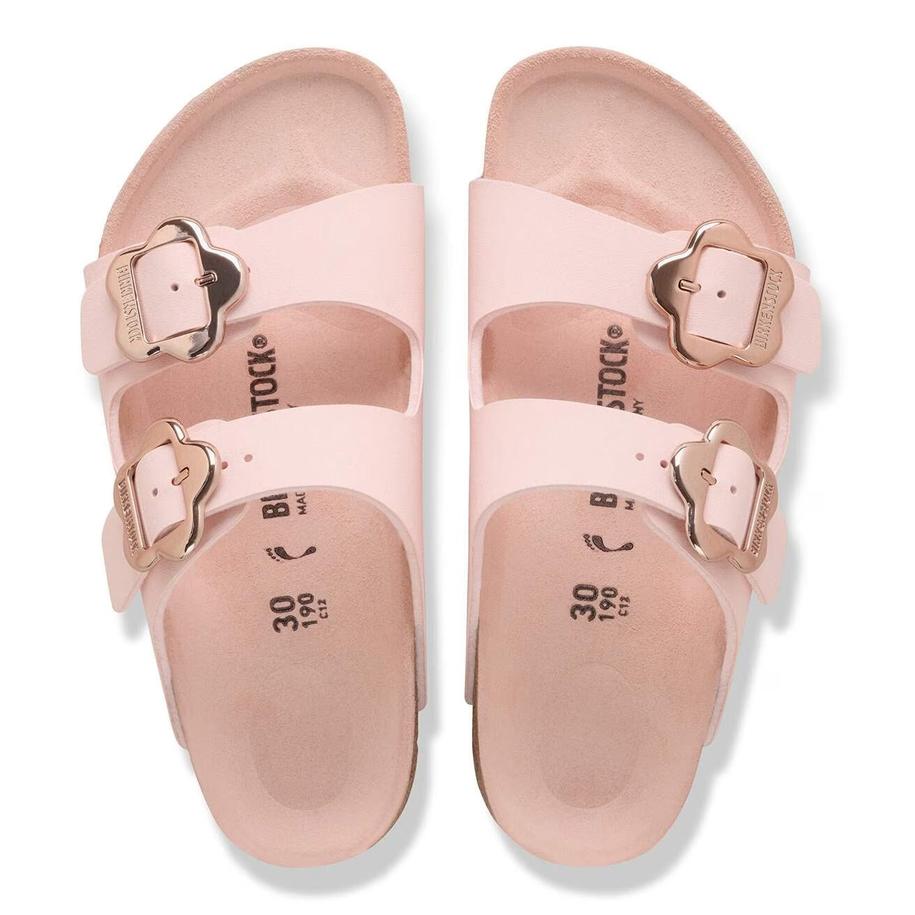 Birkenstock Slipper - Birkenstock Kinderschoenen - Roze | Arizona Flower Buckle