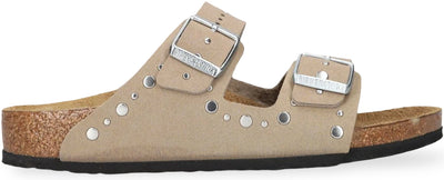 Birkenstock Slipper - Birkenstock Kinderschoenen - Taupe | Arizona Rivet Border