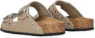 Birkenstock Slipper - Birkenstock Kinderschoenen - Taupe | Arizona Rivet Border