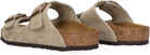 Birkenstock Slipper - Birkenstock Kinderschoenen - Taupe | Arizona Suede Leather