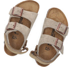 Birkenstock Slipper - Birkenstock Kinderschoenen - Taupe | Milano AS Taupe Suede