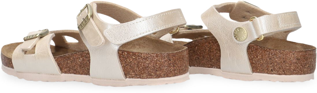 Birkenstock Slipper - Birkenstock Kinderschoenen - Wit | Rio Graceful Pearl White