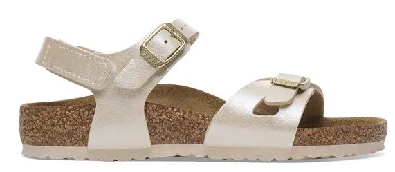 Birkenstock Slipper - Birkenstock Kinderschoenen - Wit | Rio Graceful Pearl White