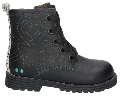 Bunnies Lace Boot - Bunnies Jr. Kinderschuhe - Schwarz | Tess Trots