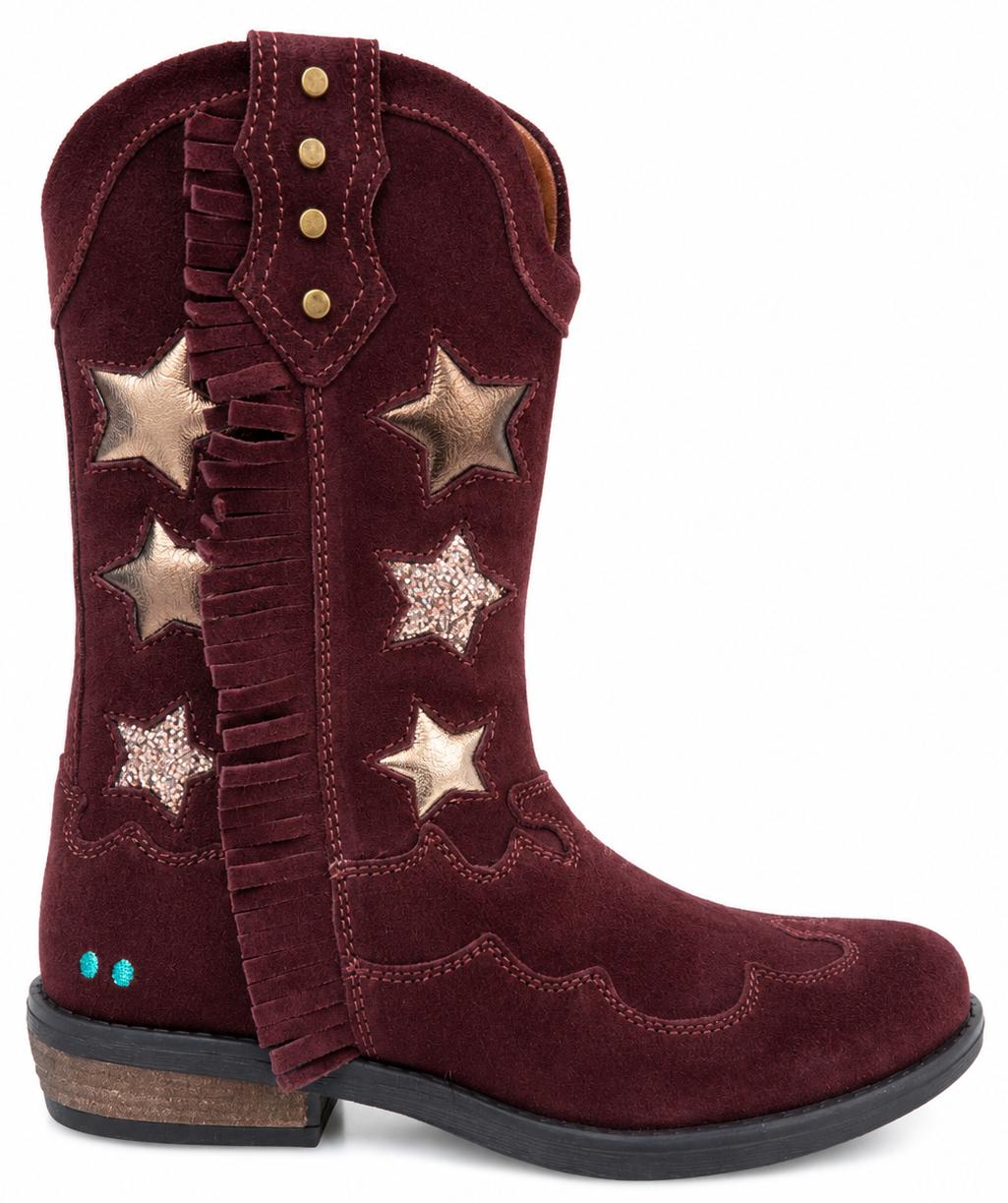 BunniesJR Laars - Bunnies Jr. Kinderschoenen - Bordaux | Robine Rodeo